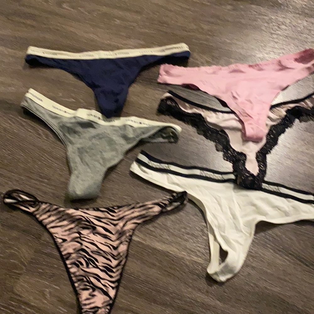 Tommy hilfiger victoria secret reebok mix new thong 6 pc everything 15 $